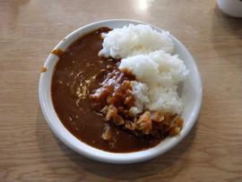 サラダバーのカレー