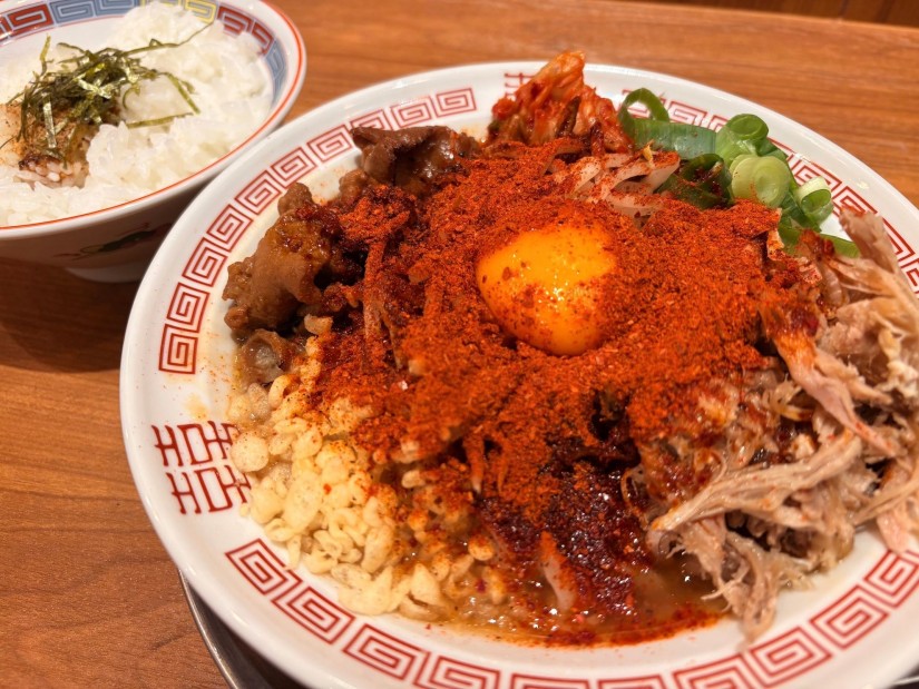 鶴橋ホルモンまぜそば 激辛