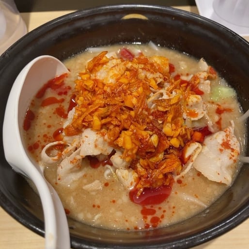 濃厚辛味噌肉そば