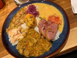 3種あいがけカレー