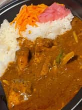 SABAとごぼうのスパイスカレー 5辛