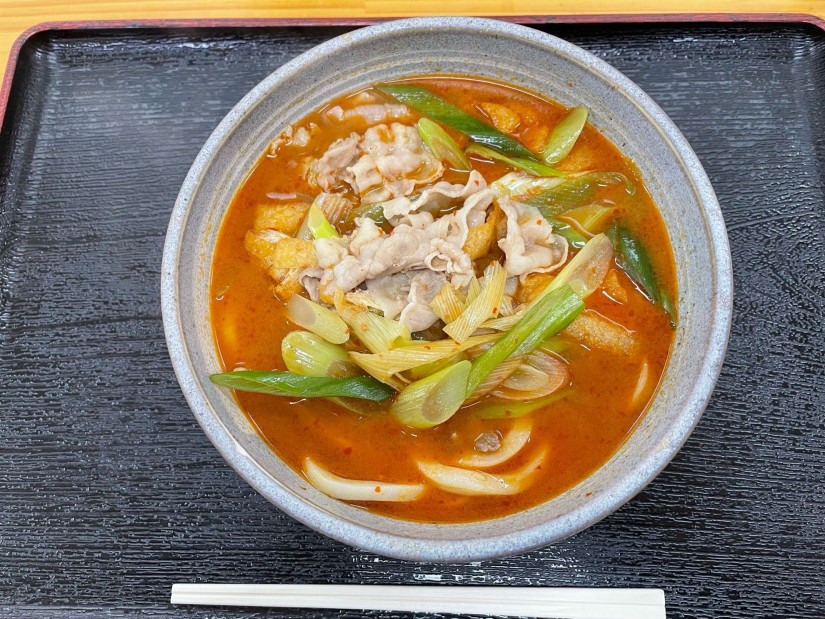 肉汁うどん赤