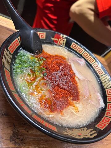 天然とんこつラーメン 20辛