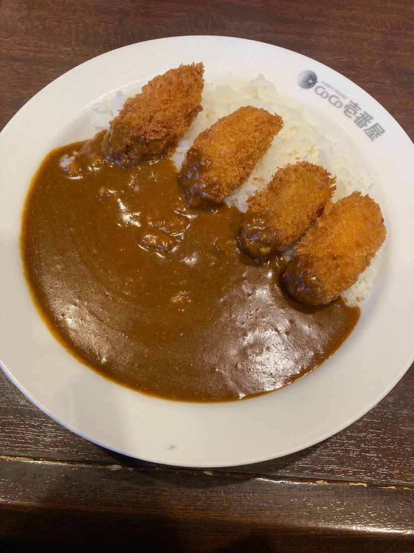カキフライカレー 10辛