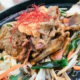 レバニラ炒め 辛口