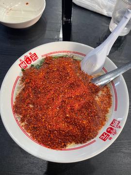 白い辛麺 30辛