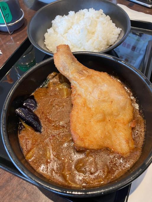 骨付きチキンスープカレー 20辛