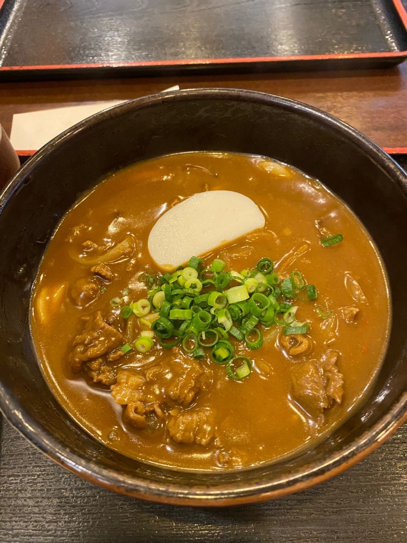 牛カレーうどん ホット