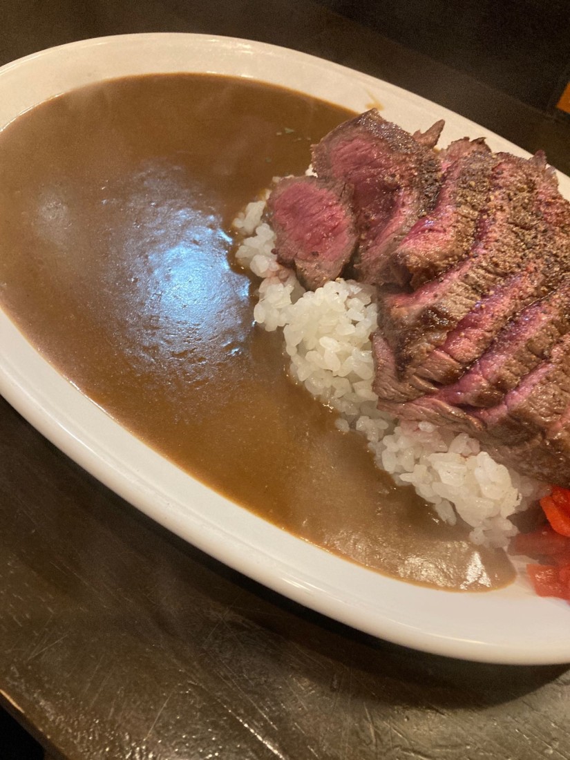 ステーキカレー 大辛
