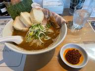 鰹節ラーメン＋赤玉（トッピング）