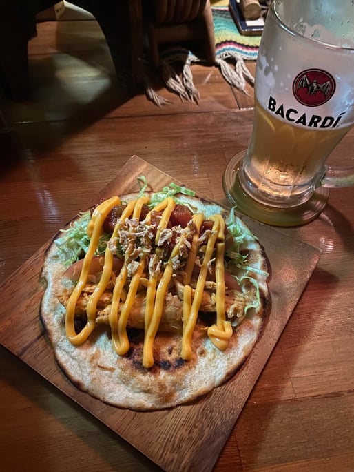 トペコンヒーロー  チキンタコス