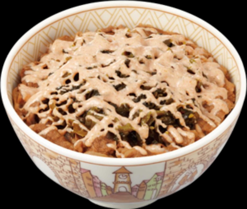 高菜明太マヨ牛丼