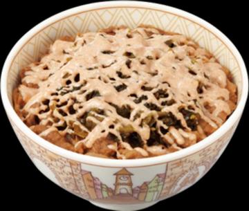 高菜明太マヨ牛丼