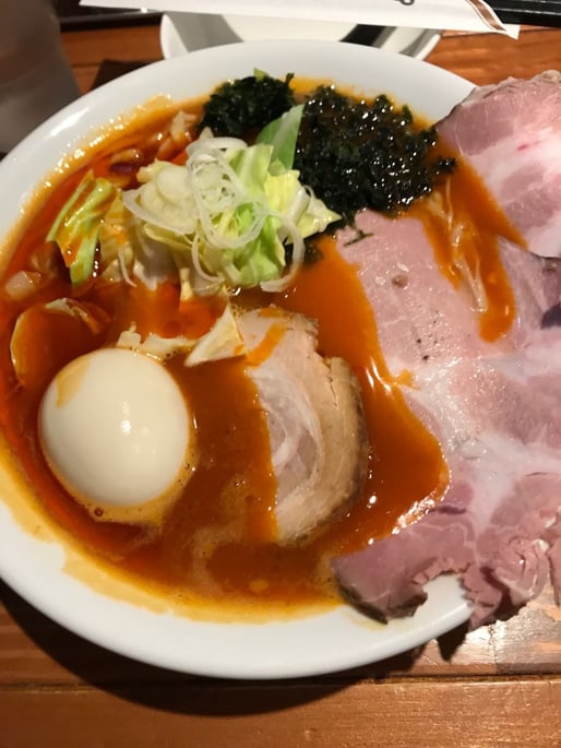 赤辛ラーメン 0.5辛