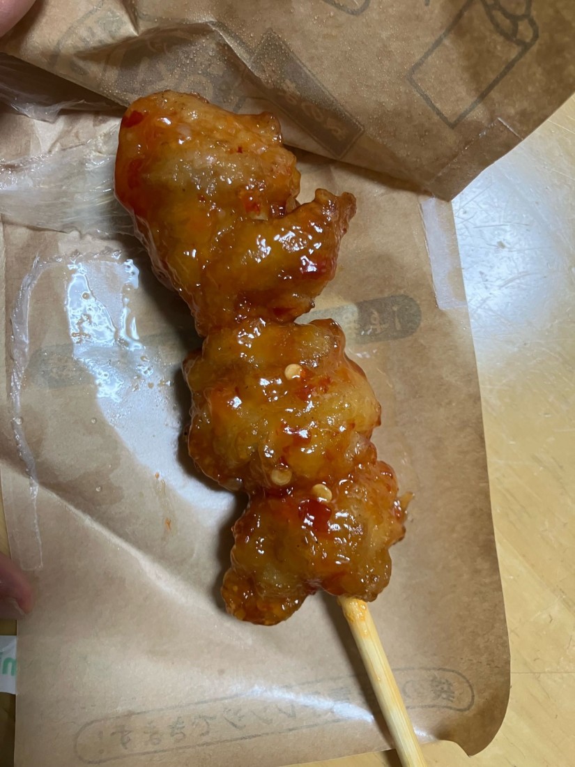 タレから串（スイートチリ味）