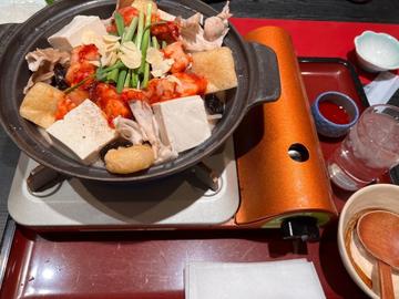 ホルモン鍋 激辛