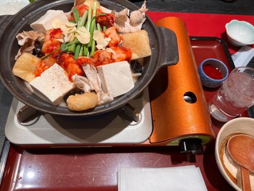 ホルモン鍋 激辛