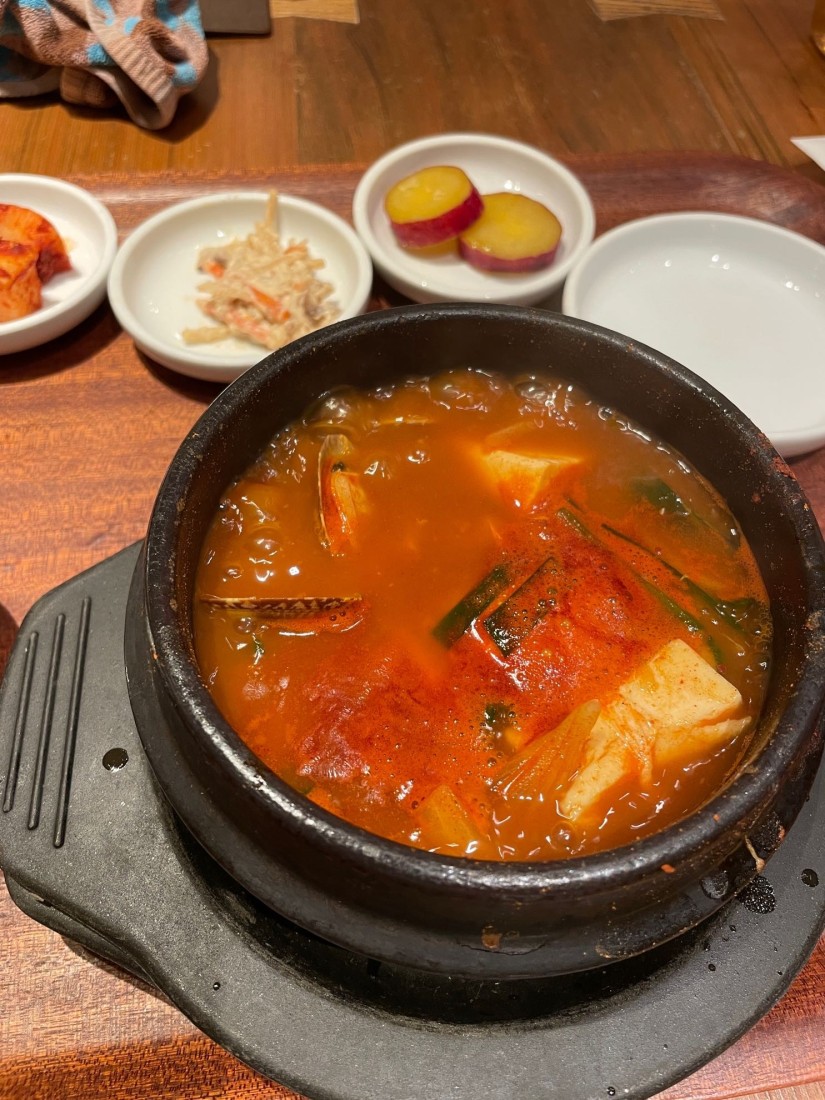 スンドゥブチゲ 三辛