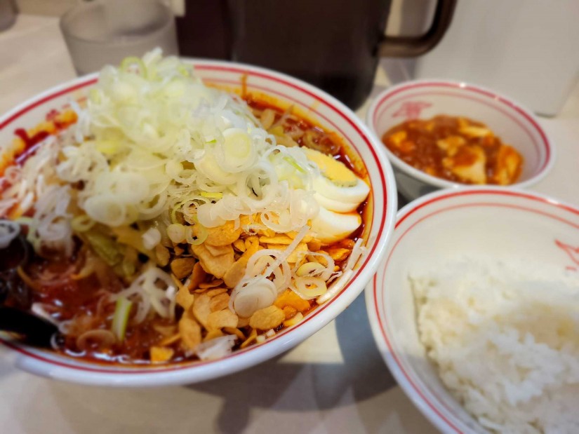 北極やさいラーメン 定食