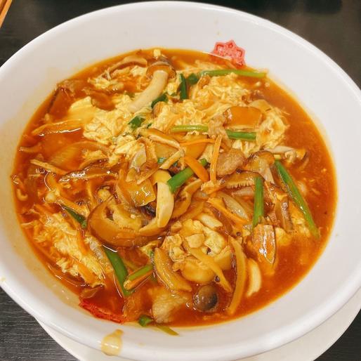 酸辣きのこ湯麺