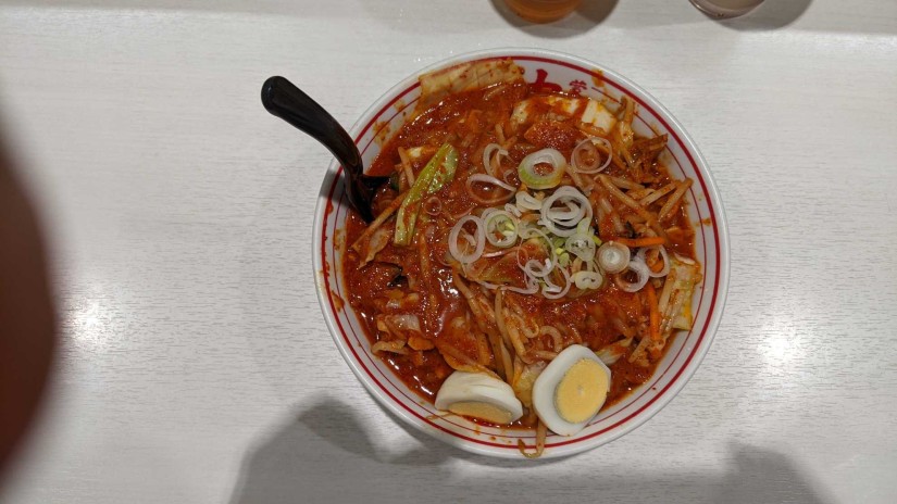 北極やさいシャキシャキラーメン 8辛✕🌶🌶🌶🌶🌶🌶🌶(7倍)