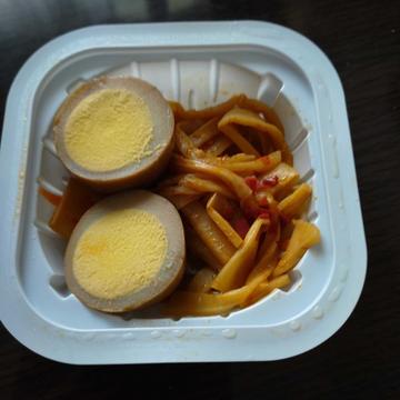 煮玉子＆メンマのおつまみセット