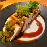 辛い‼︎冷奴 高菜のせ