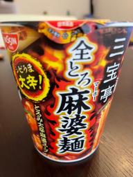 三宝亭全とろ麻婆麺 シビうま大辛！