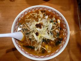 台湾ラーメン(激辛トッピング)