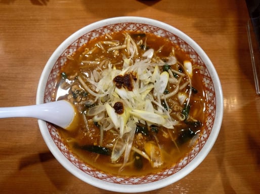 台湾ラーメン(激辛トッピング)