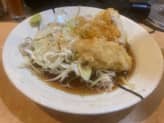 辛鶏天そば（冷） 0.5