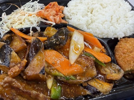 麻婆茄子弁当