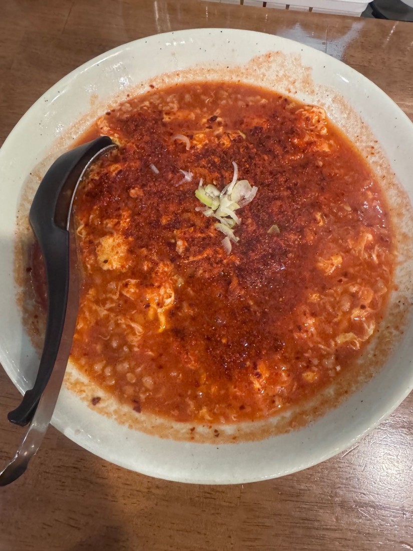 トマト担々麺8辛 1〜10、赤地獄