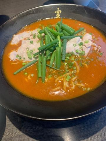 赤いかれー麺（激辛＋辛さアップ3倍） 限りなく4に近い3.9辛