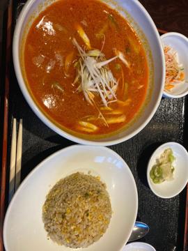 ラーメンチャーハンセット 坦々麺