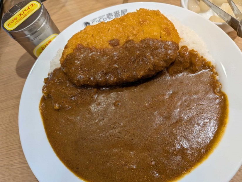 ロースカツカレー 20辛