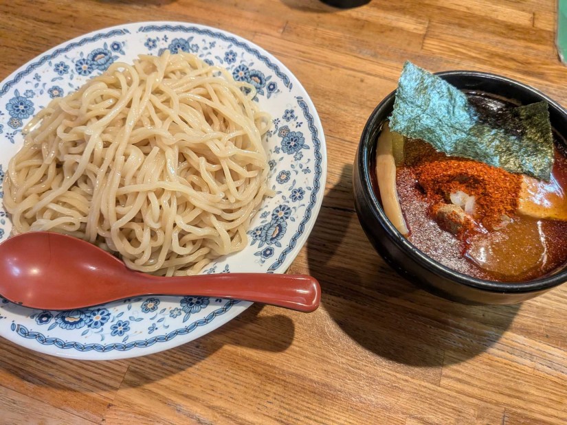 極辛つけ麺 極辛