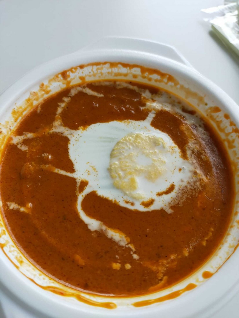 エッグキーマカレー ホット