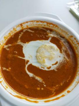 エッグキーマカレー ホット