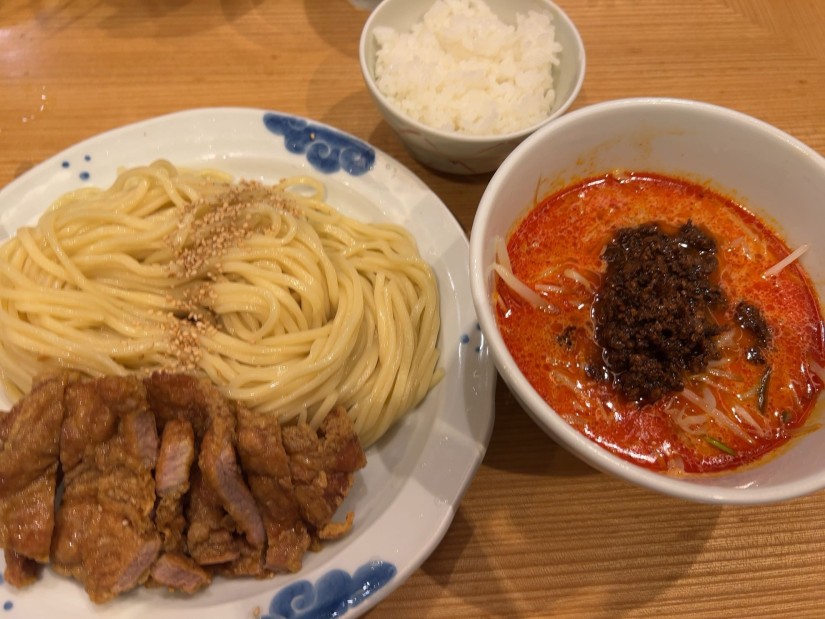 排骨担々つけ麺 大辛