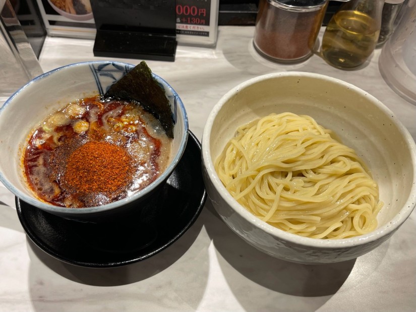 辛辛魚つけ麺 辛め