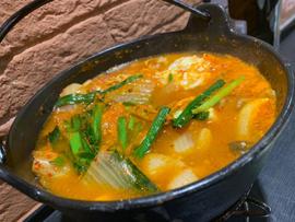 キムチチゲ サリ麺入り