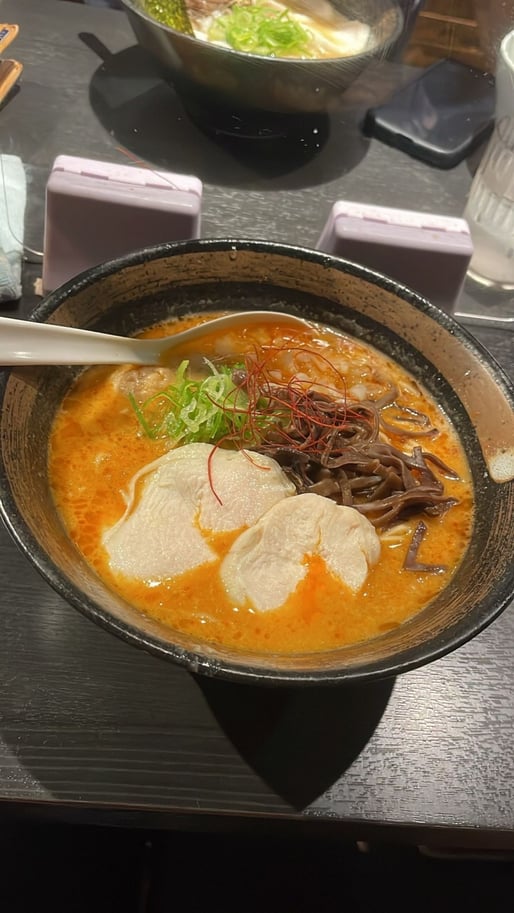 濃厚辛味噌鶏そば 激辛