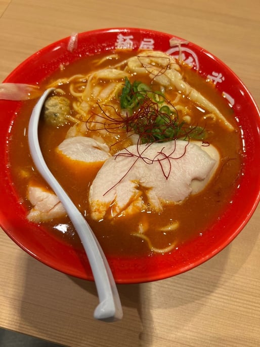 濃厚辛味噌鳥そば 激辛