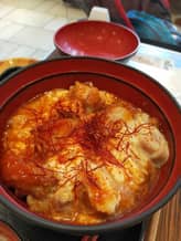 親子丼 激辛