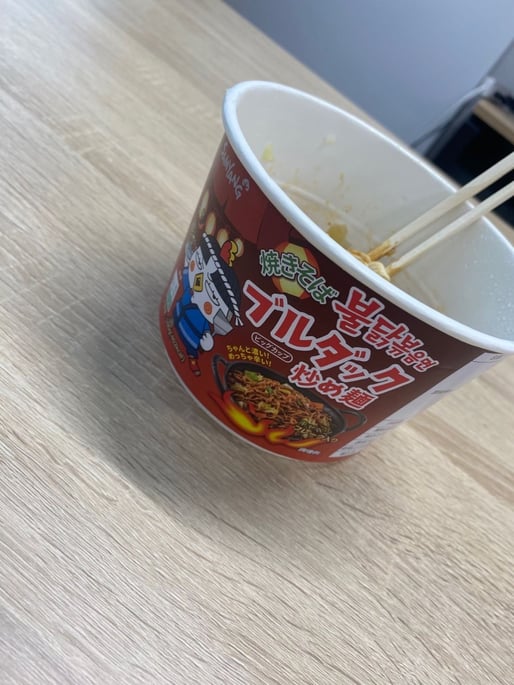 ブルダック炒め麺焼きそば