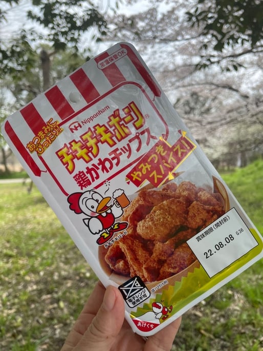 チキチキボーン鶏皮チップス