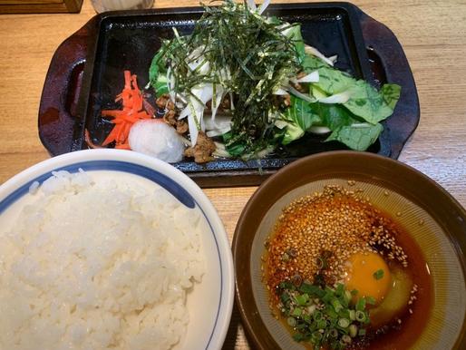 肉めし・特製卵つけダレ付き 普通