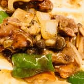 黒椒牛肉  牛肉の黒コショウ炒め