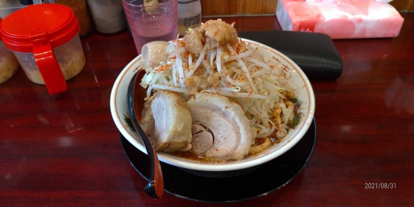 火山ラーメン  激辛